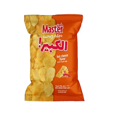 Master Curvey Kabir Hot Cheese 155GR