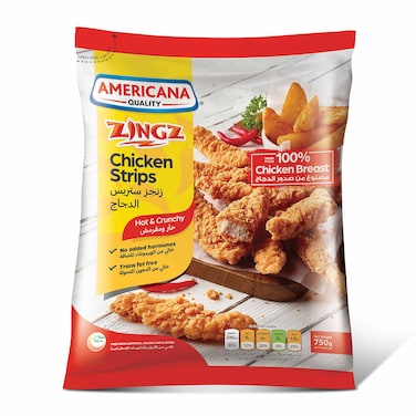 Americana Chicken Strips Hot 750GR