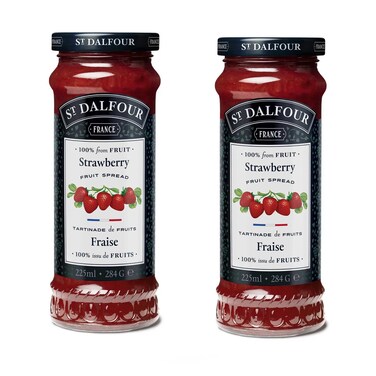 St Dalfour Strawberry Spread 284GRX2