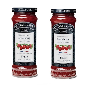 St Dalfour Strawberry Spread 284GRX2