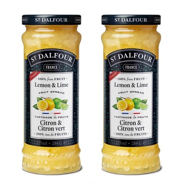 St Dalfour Lemon And Lime 284GRX2