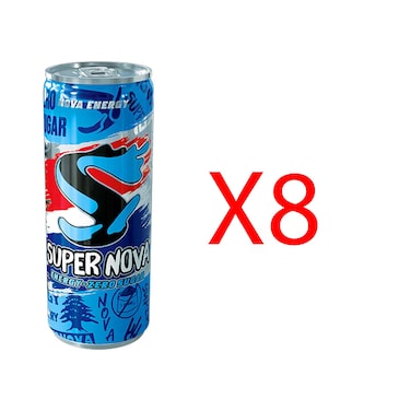 Super Nova Energy Drink 250MLX8