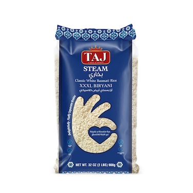 Taj Steam Basmati Rice 908GR