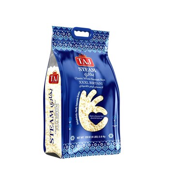 Taj Steam Basmati Rice 3.6KG