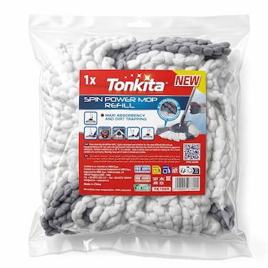Mia Tonkita Microfibre  Spin Mop
