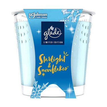 Glade Candles Star And Snowflake 129GR