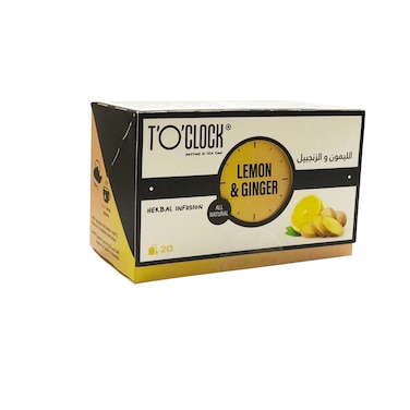 T'O'CLOCK INSTANT GINGER&amp;LEMON 20'B