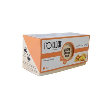 T'O'CLOCK INSTANT GINGER BROWN 20'B