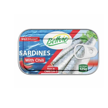 BELLVIE SARDINE CHILI 125G
