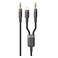 Porodo 2In1 Aux  Cable 1.2M