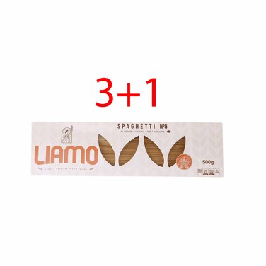 LIAMO SPAGHETTI 500G 3+1 FREE