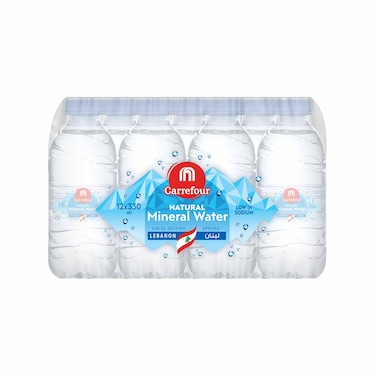 Carrefour Mineral Water 330MLX12