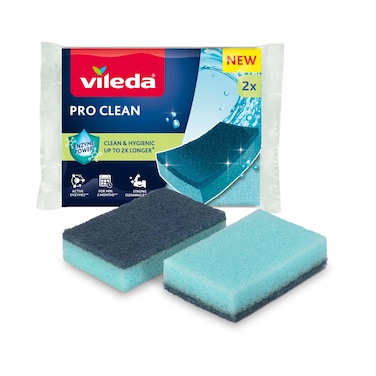 VILEDA PRO CLEAN CLASS MID FOAM 2PC