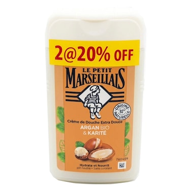 Lpm Show Gel Argan Bio And Karite 250MLX2