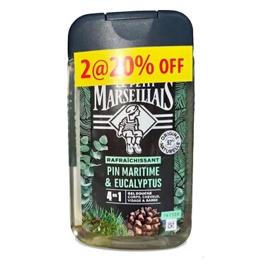 Lpm Shower Gel Maritime And Eucalyptus 250MLX2