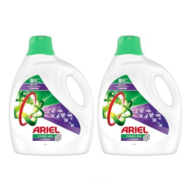 Ariel Laundry Gel Lavander 3.6KGX2