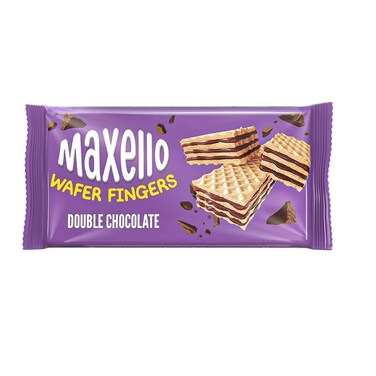 Maxello Wafer  Double Chocolate 25GR