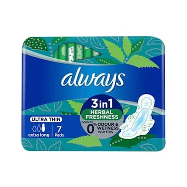 Always Ultra Thin Xtra Long 7 Sheets