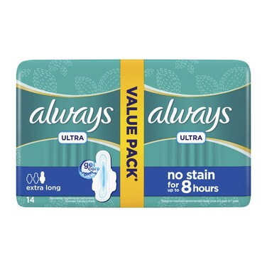 Always Maxi Slim Night Extra Long 14 Sheets