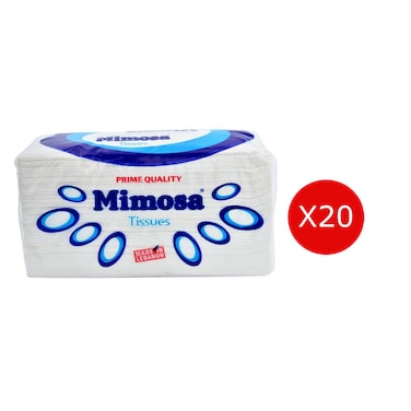 Mimosa Facial Tissue 2Ply 150GRX20