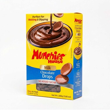 Munchies Drops Milk Chocolate Sugar Free 200GR