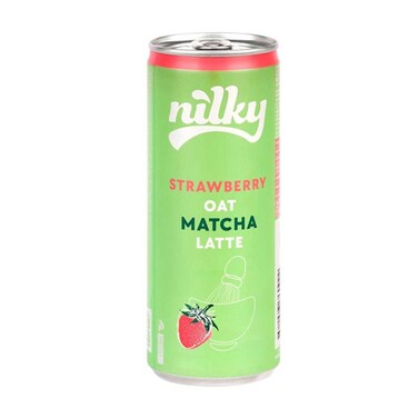 Nilky Strw Oat Matcha Latte 250ML