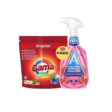 Gama Org Pod 30P+Surfac Clean 750ML
