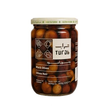 Turab Black Olives 600GR