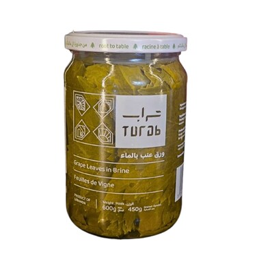 Turab Grape Leaves In Brine 600GR