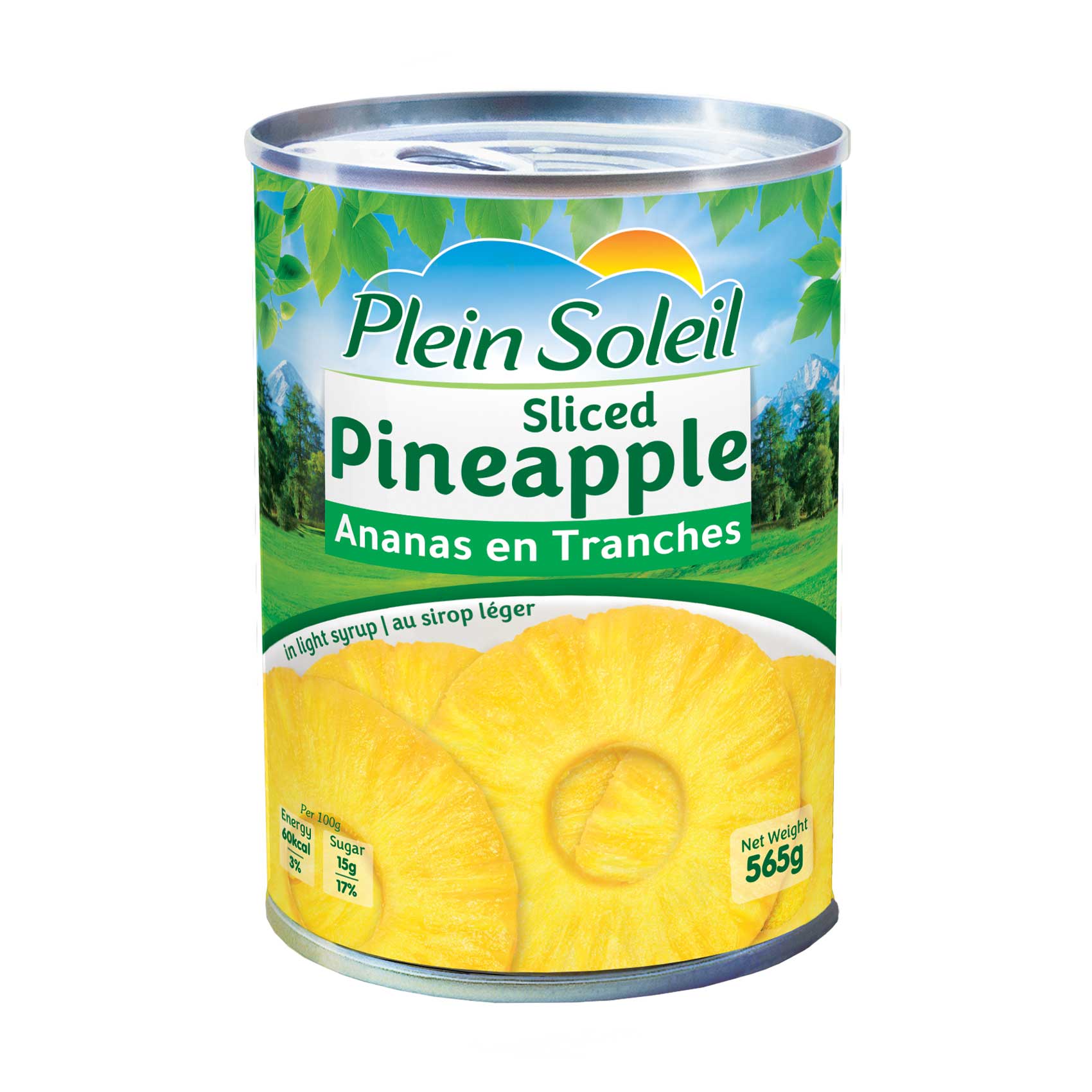 Buy Plein Soleil Pineapple Sliced 565GR Online Carrefour Lebanon