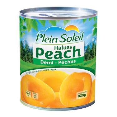 Plein Soleil Peach Halves 820GR
