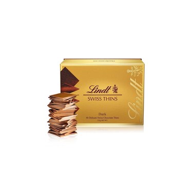Lindt Swiss Thins Dark 125GR
