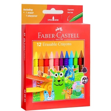 Fc- Erasable Crayons-Smart 12Cl