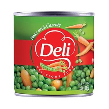 DELI PEAS And CARROTS 400GR