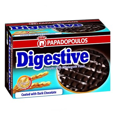 Papadopoulos Digestive Dark 200GR