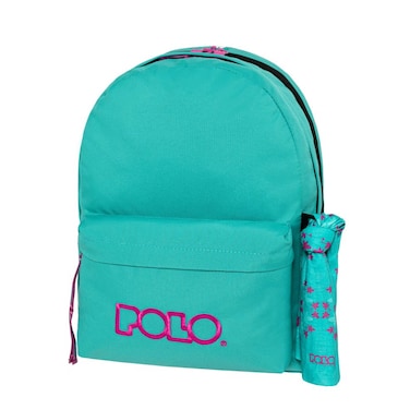 Polo School Bag Cyan