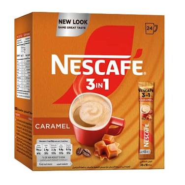 Nescafe 3 In 1 Stick Caramel 18GRX24