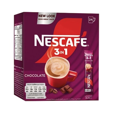 Nescafe 3 In 1 Stick Choco 18GRX24