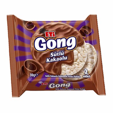 Eti Gong Coated Milk&amp;Cocoa 30GR