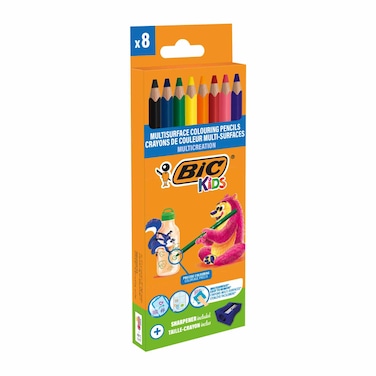 Bic Multi Surf Pencil 5.8 Box Of 8