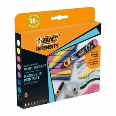 Bic Paint Marker Box Of 8