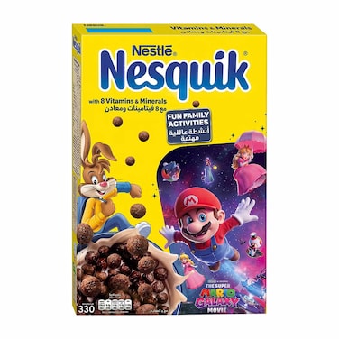 Nestle Nesquik Cereal Super Mario 330GR