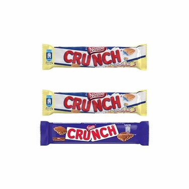 Nestle Crunch White 28GRX2+Milk 28GR