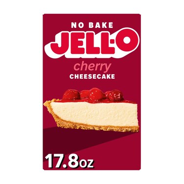 Jell-O Cheesecake Cherry 17.8Oz