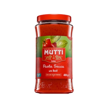 Mutti Tomato Pasta Sauce With Basil 400GR