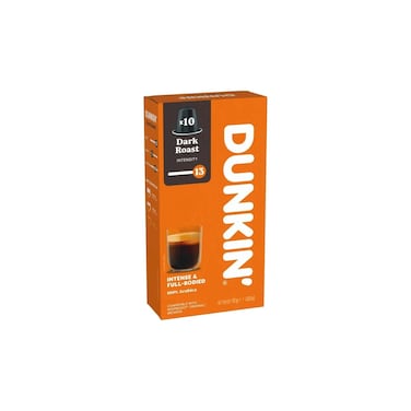 Dunkin Nespresso Dark Roast Capsules 52GR