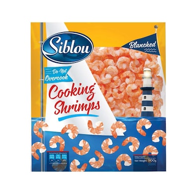 Siblou Cooking Shrimps 100/200 900GR