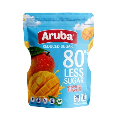 Aruba Instant Mango Reduced Sugar 200GR