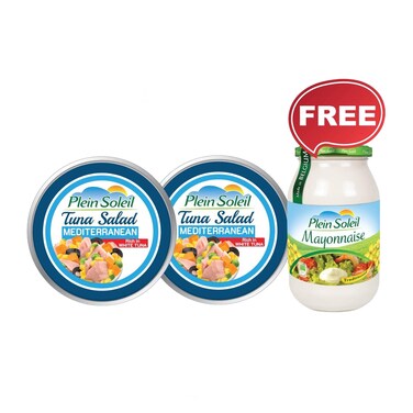 Plein Soleil Mediterranean Tuna Salad 175GRX2+Mayonnaise