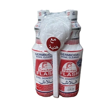 Flash Bowl Disinfectant 1LX2+ Brush